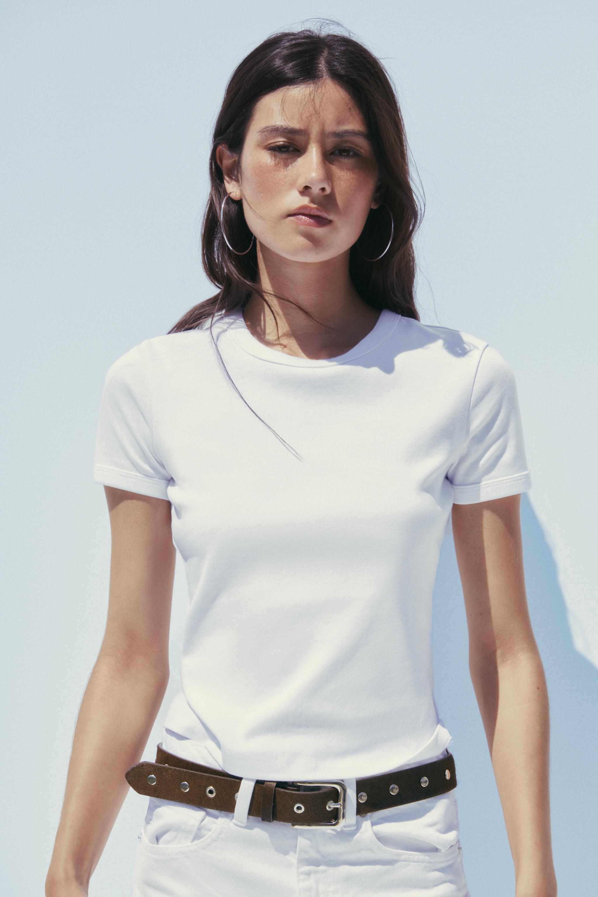 Back Seamed T-Shirt