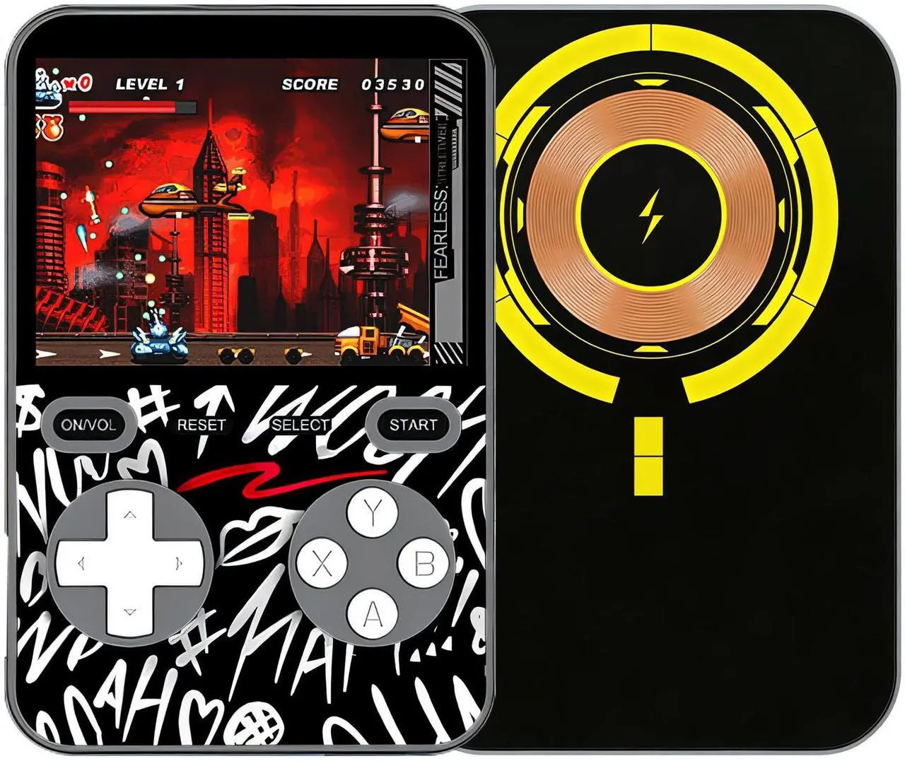 Miro V99 3-In-1 Magnetic Wireless Charger 5000mah Multifunctional Power Bank Gaming Console 15w Megsafe 20w Pd Fast Charge - Newegg.com