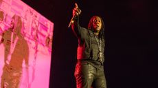 Don Toliver performs at a concert in Bridgeview, Illinois, in 2025.