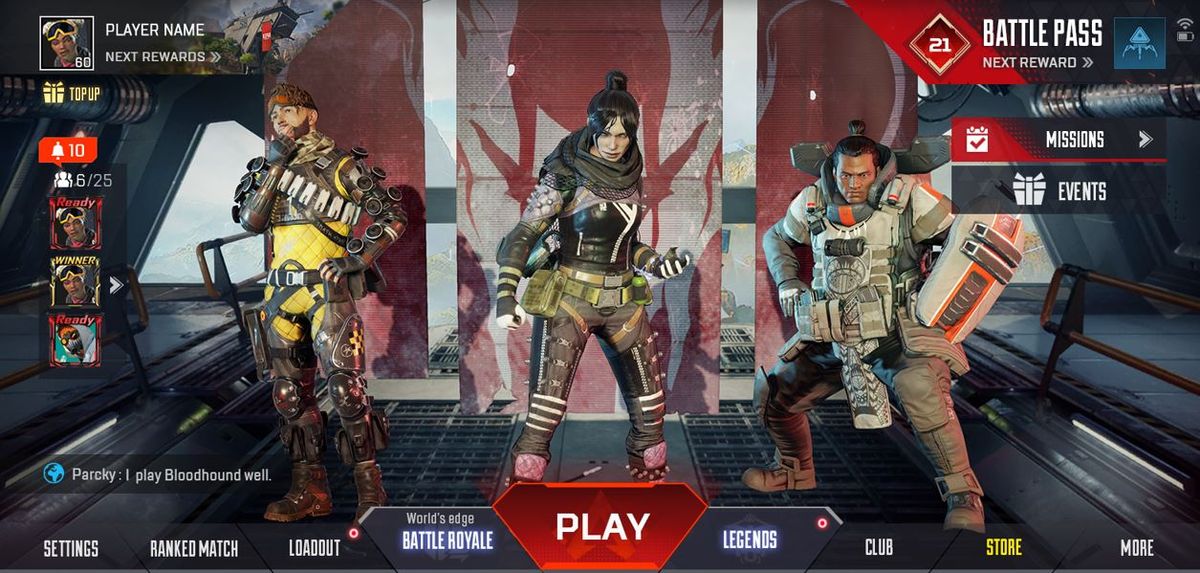Apex Legends Mobile Pre-registration Android, Release date, playstore link