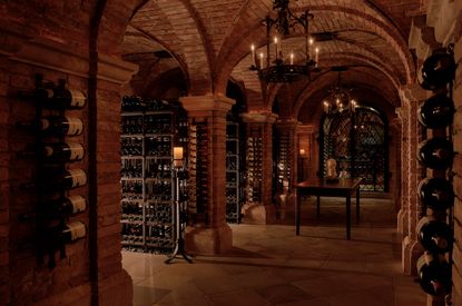 Bill Koch wine cellar, palm beach, christie's