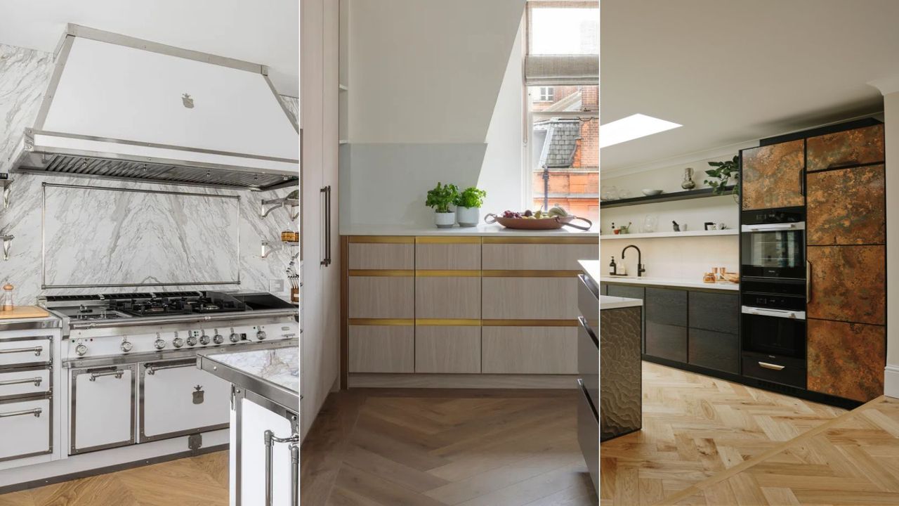 Metallic kitchen trend hero