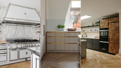 Metallic kitchen trend hero