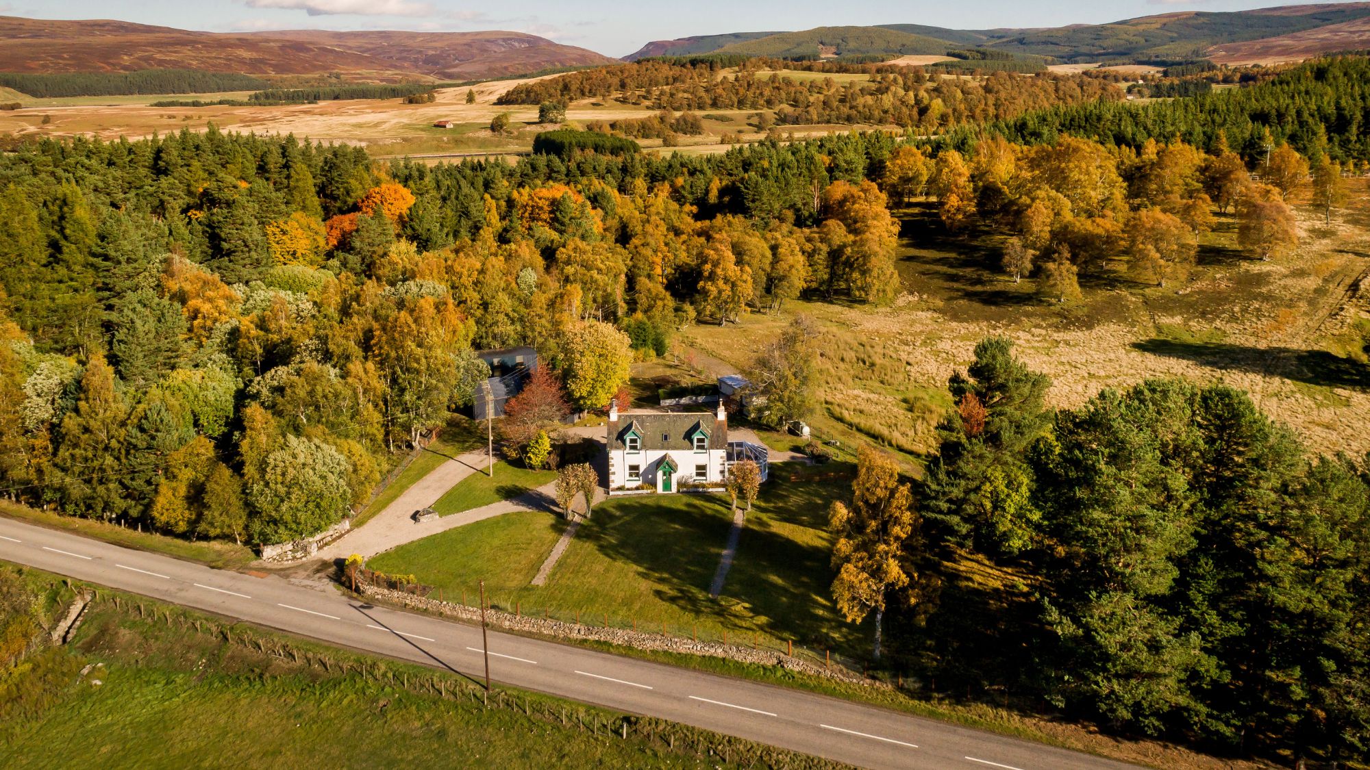 Traditional highland cottage