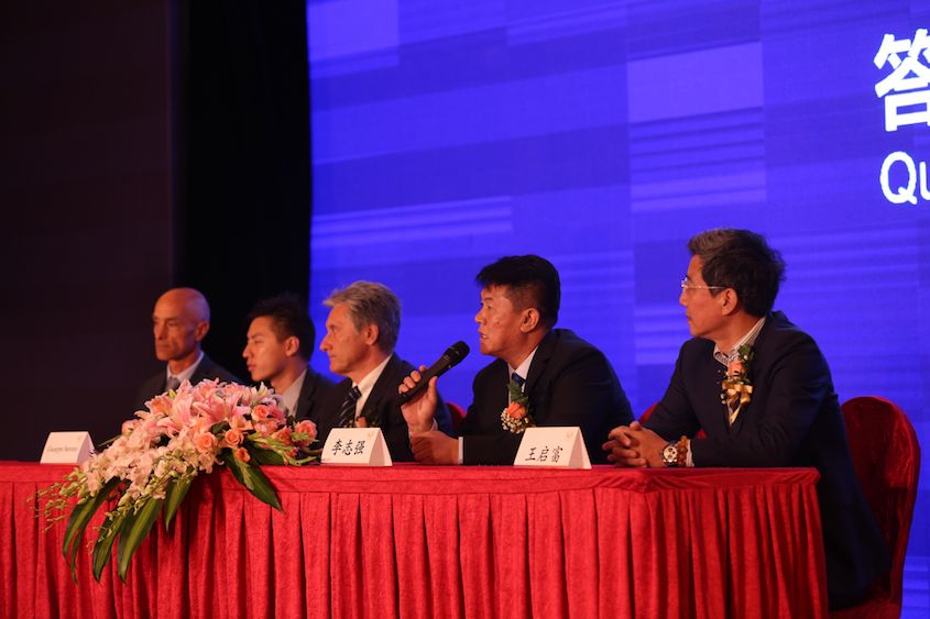 The presentation of the Chinese WorldTour team
