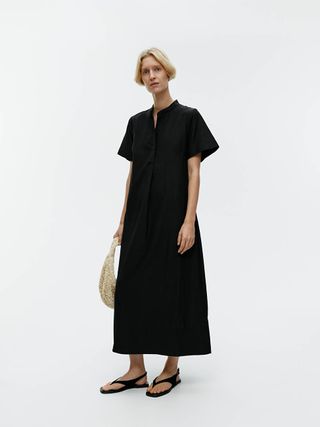 Cupro-Cotton Dress 