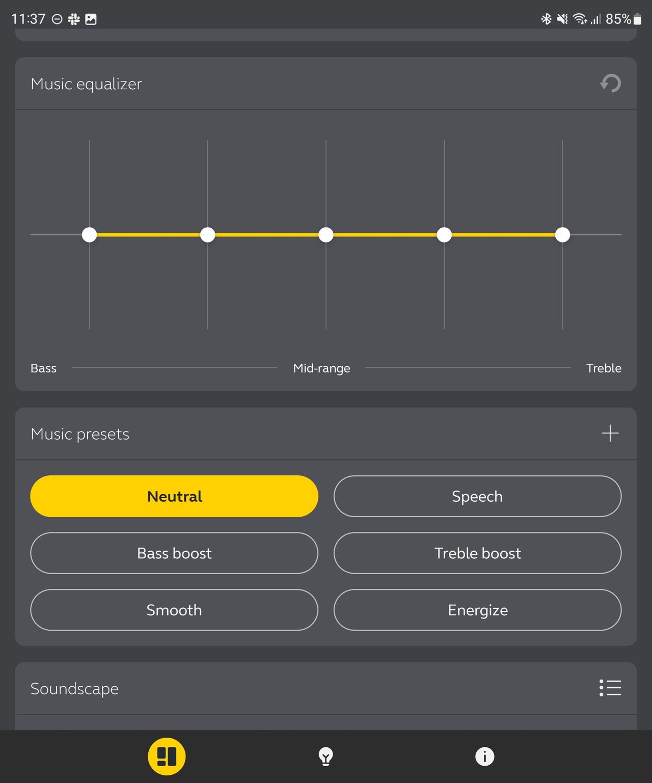 Jabra Sound+ app