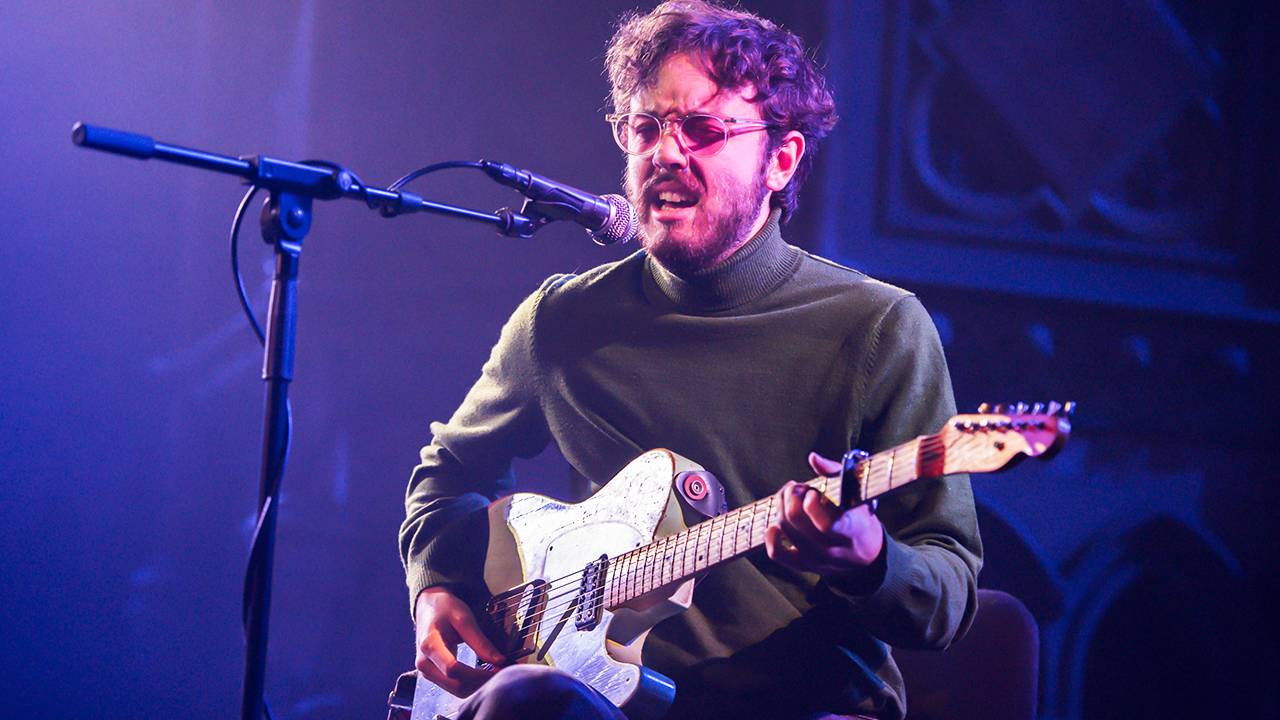 Harrison Whitford performs at the Union Chapel on January 16, 2020 in London, England.