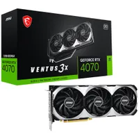 MSI GeForce RTX 4070 Ventus 3X OC: now $599.99 at Best Buy