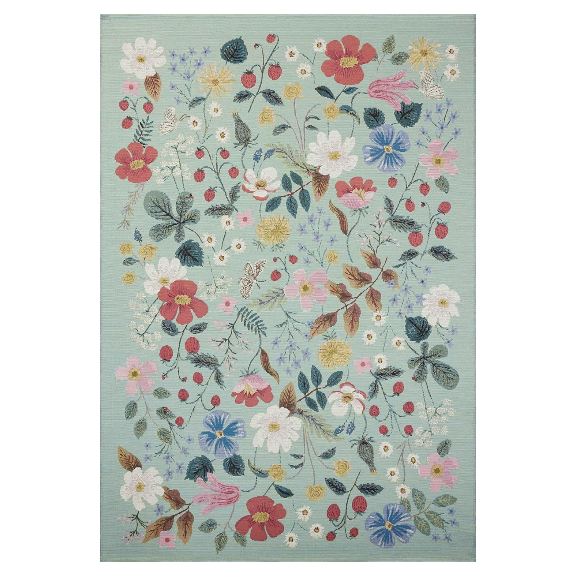 a decorative outdoor rug from amazon