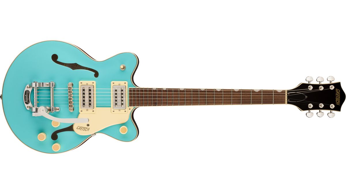 The G2655T Streamliner&trade; Center Block Jr. Double- Cut with Bigsby
