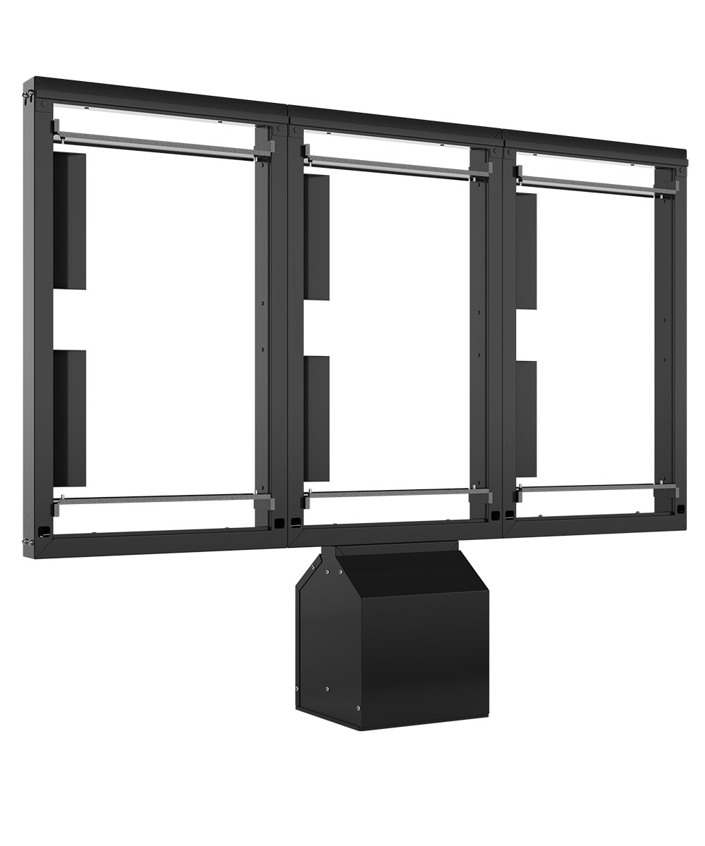 Chief Velocity Outdoor Triple Pedestal System