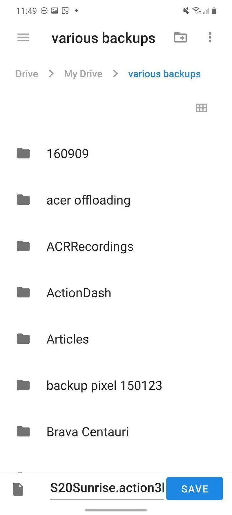How To Backup Action Launcher