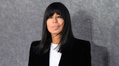 Claudia Winkleman attends the "MobLand" Global Premiere at the Odeon Luxe Leicester Square on March 27, 2025