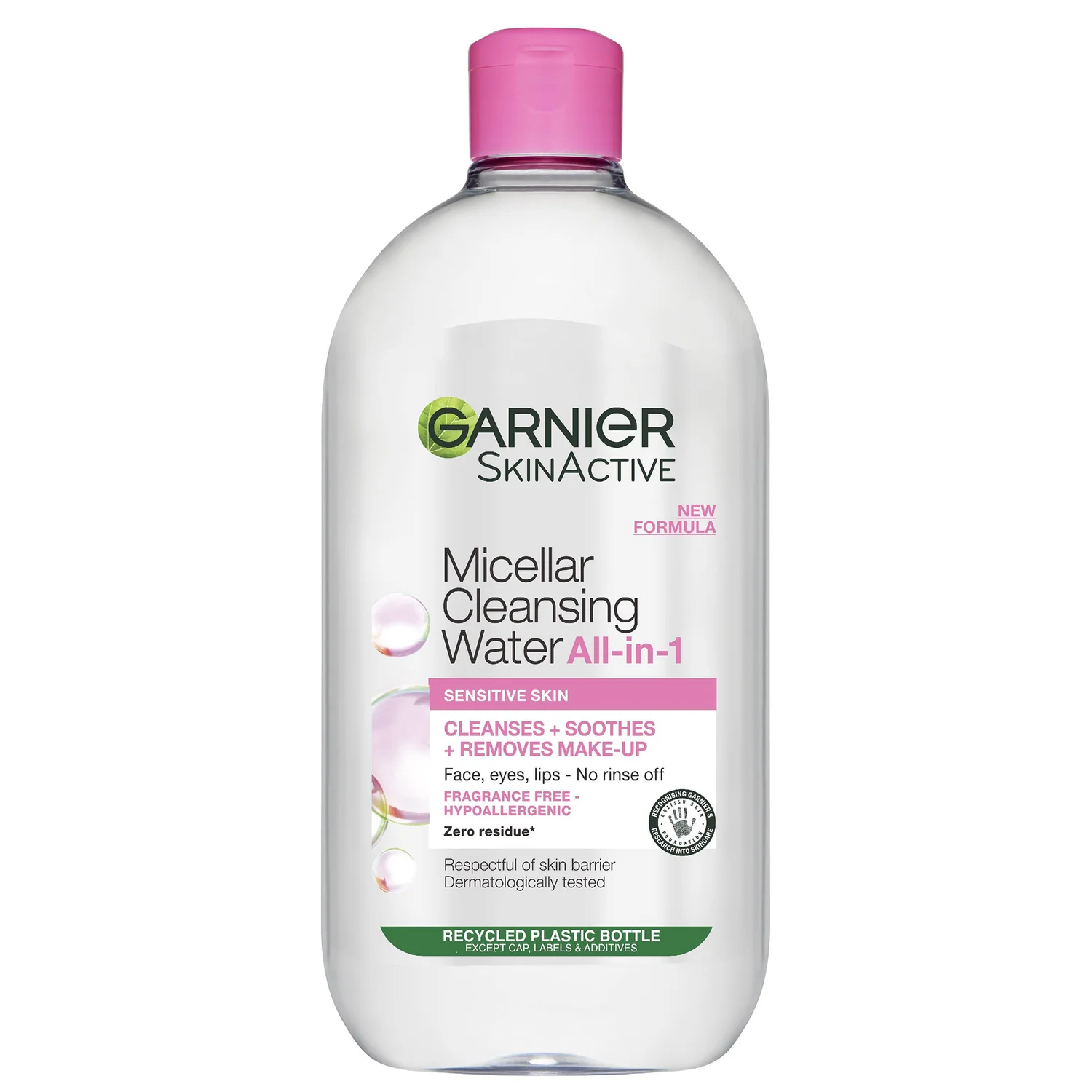 Garnier Micellar Water Facial Cleanser and Makeup Remover For sensitive Skin 700ml