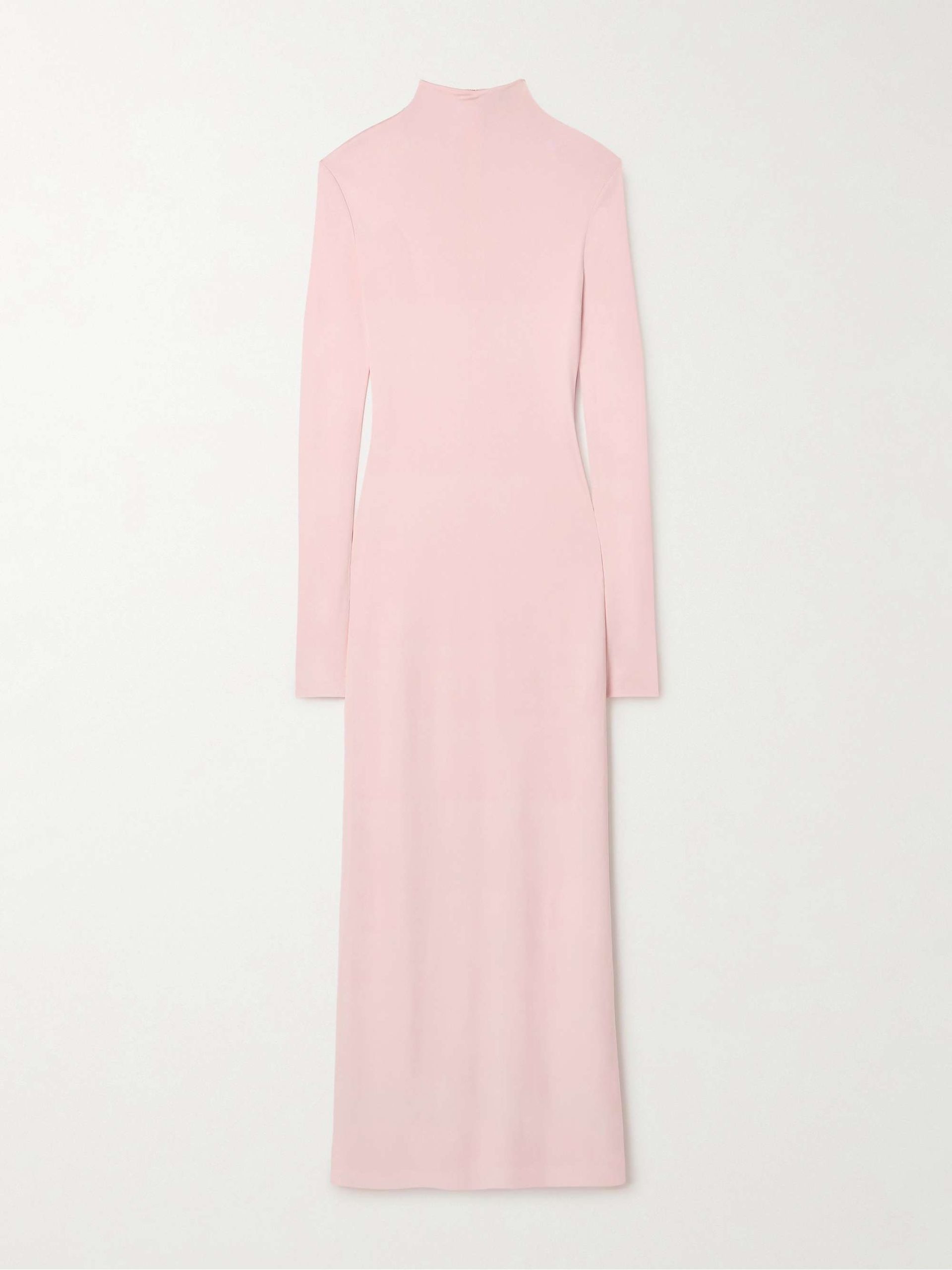Norla Jersey Turtleneck Gown