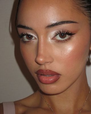 Cindy Kimberly with balletcore makeup.