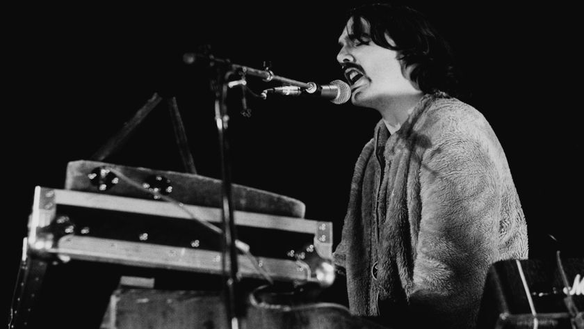 Dave Greenfield of The Stranglers performs on stage at The Rainbow Theatre, Finsbury Park, London, United Kingdom, January 30th 1977