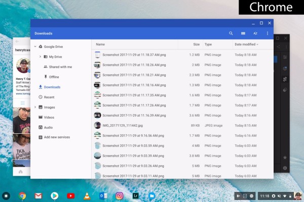 chrome file manager