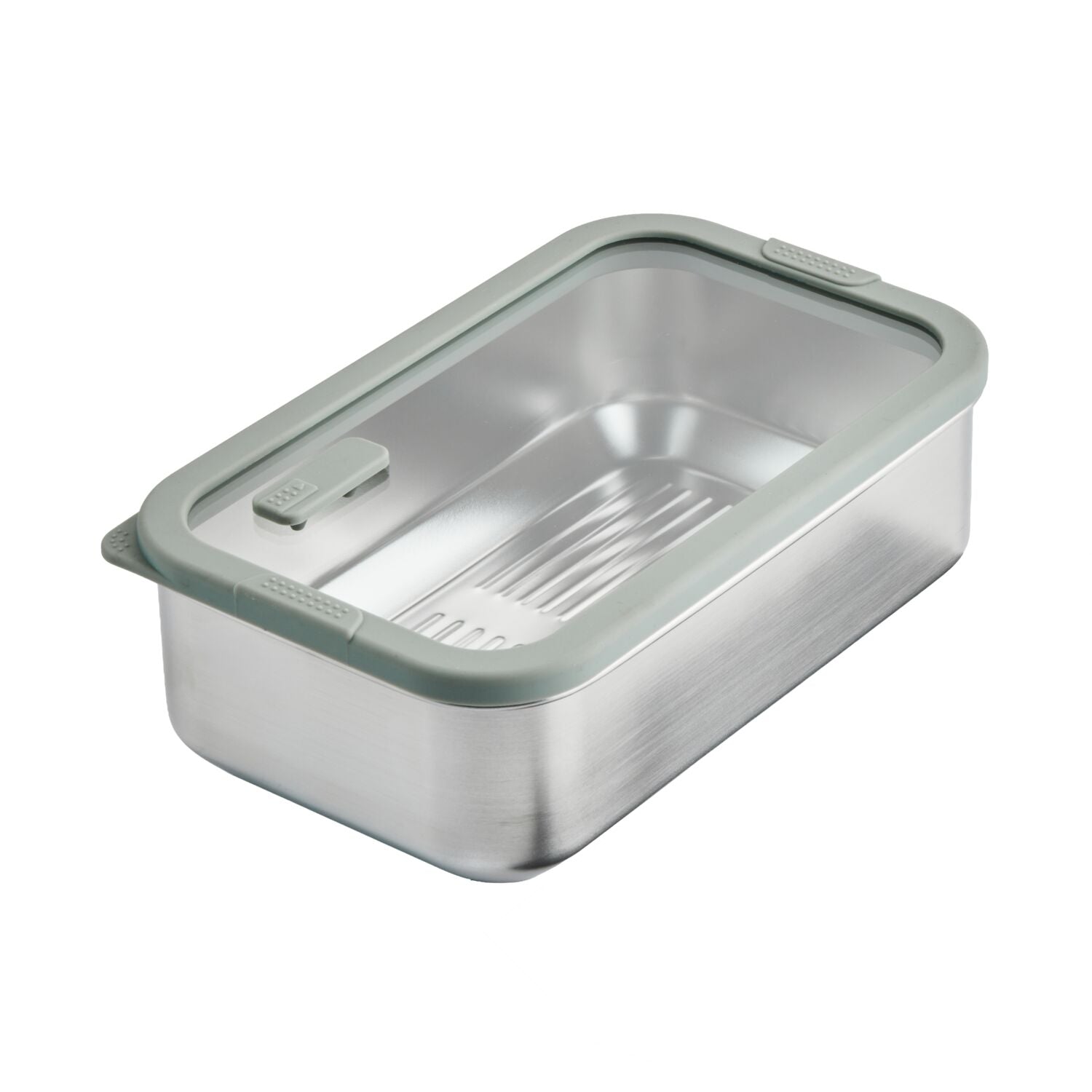 Lakeland Microwave-Safe Stainless Steel Food Container 1l