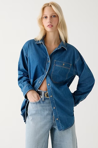J.Crew Relaxed Chambray Shirt