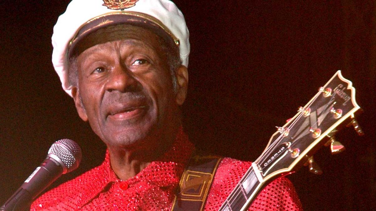 Chuck Berry onstage in 2006