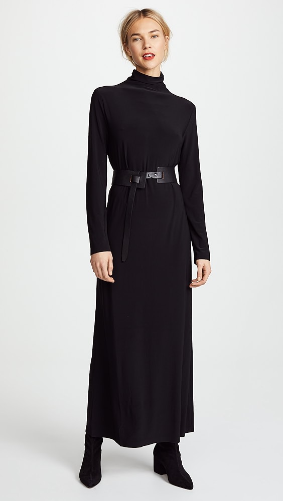 Norma Kamali Turtleneck Gown