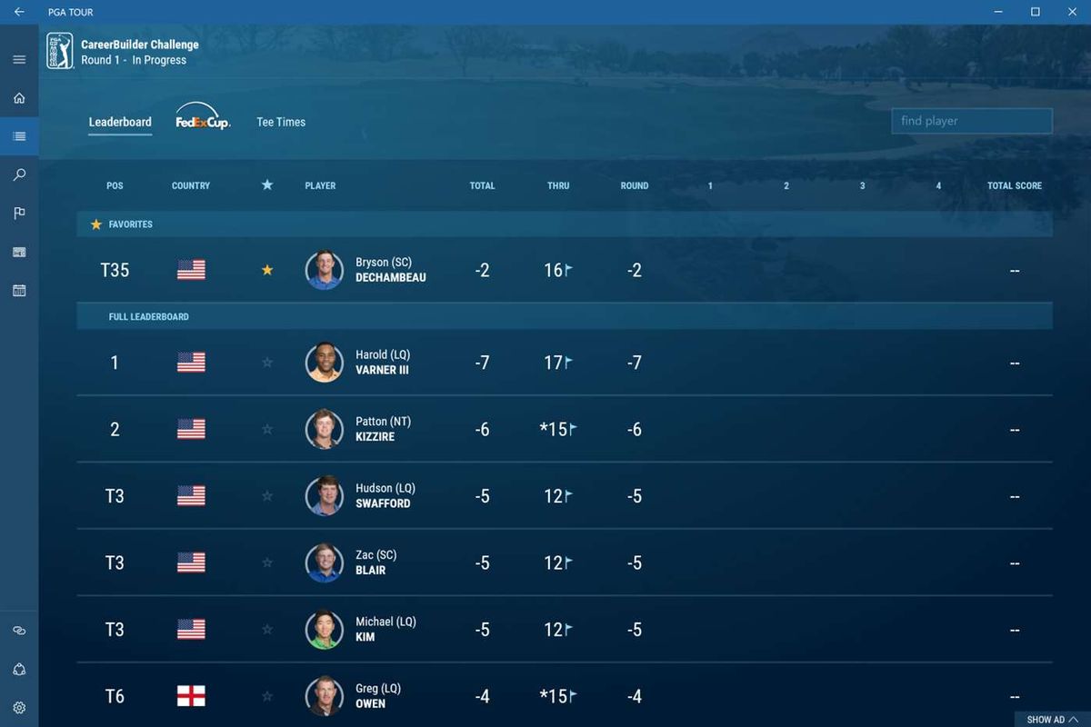 PGA Tour