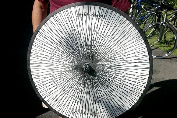 The disc's carbon strips