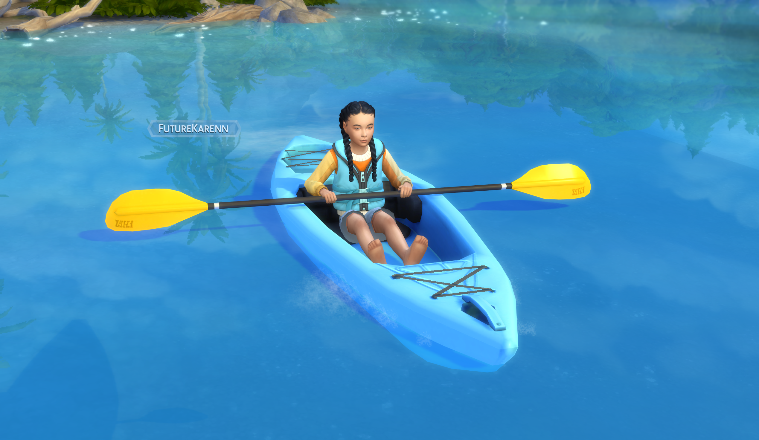 Screenshots from The Sims 4: Adventure Awaits