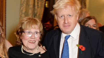 Boris Johnson and his mum Charlotte Johnson Wahl