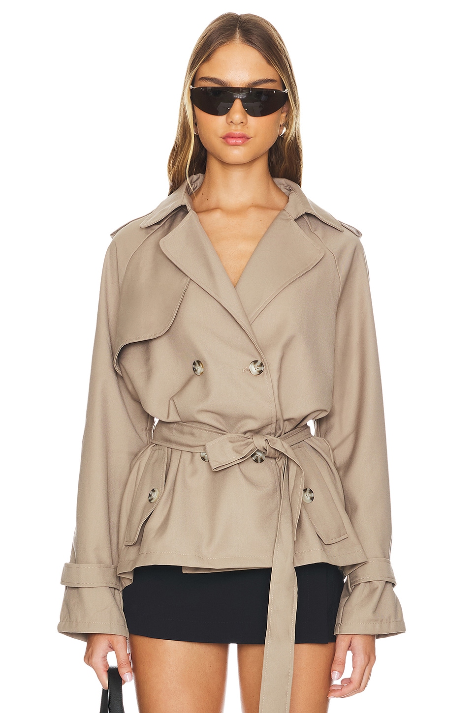 Cropped Trencherous Coat