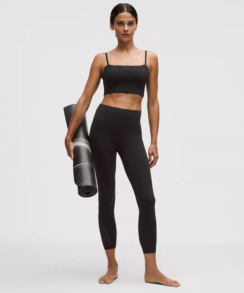 Paisley Lace Overlay Tight 25" 