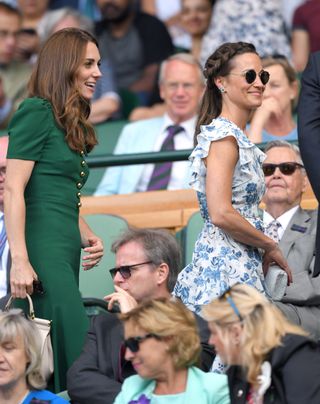 Pippa Middleton and Kate Middleton