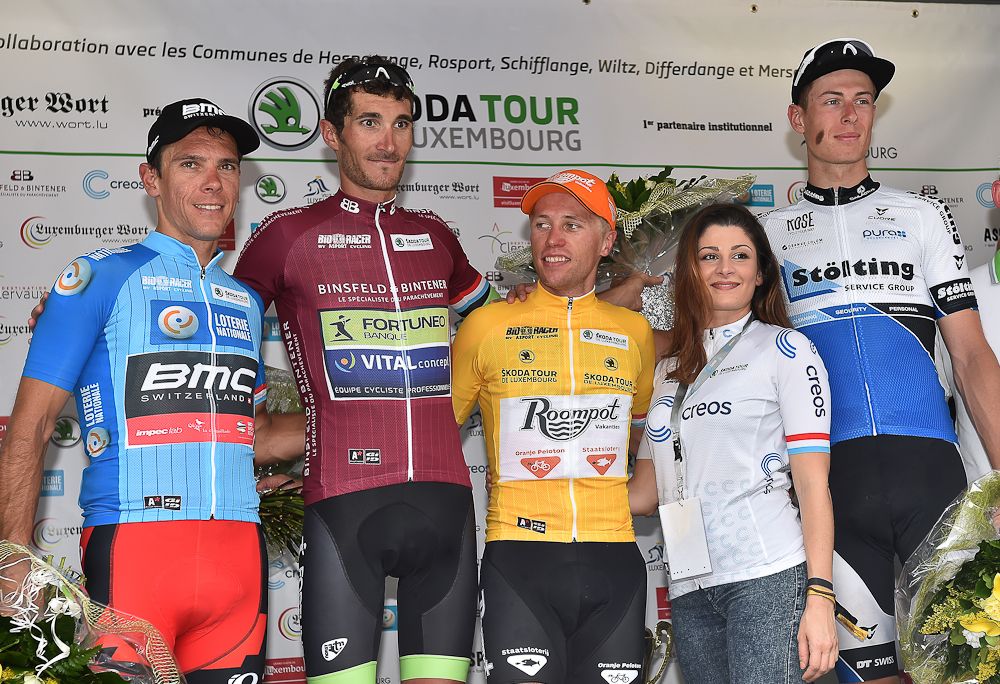 Philippe Gilbert, Brice Feillu, Maurits Lammertink and Alex Kirsch