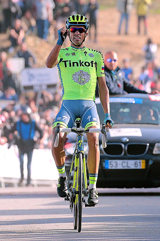 Alberto Contador wins the final stage at Algarve