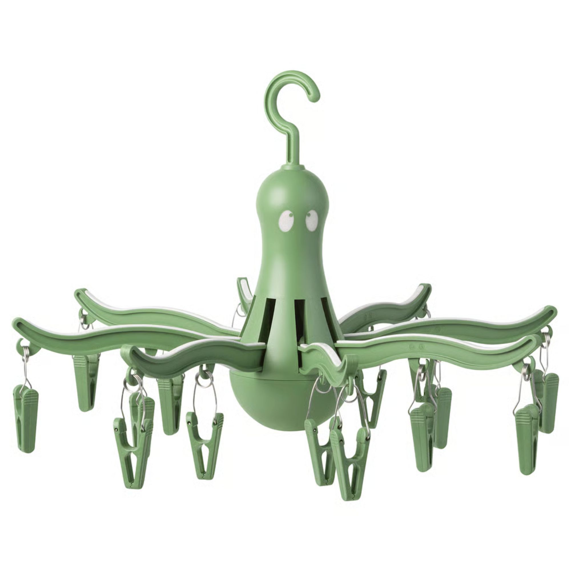 IKEA Pressa Hanging Dryer in green