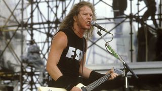 James Hetfield in 1987