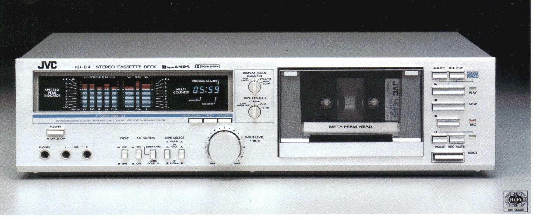 JVC KD-D4 press image