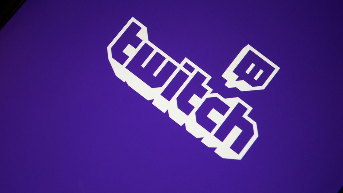 Twitch logo on mobile app