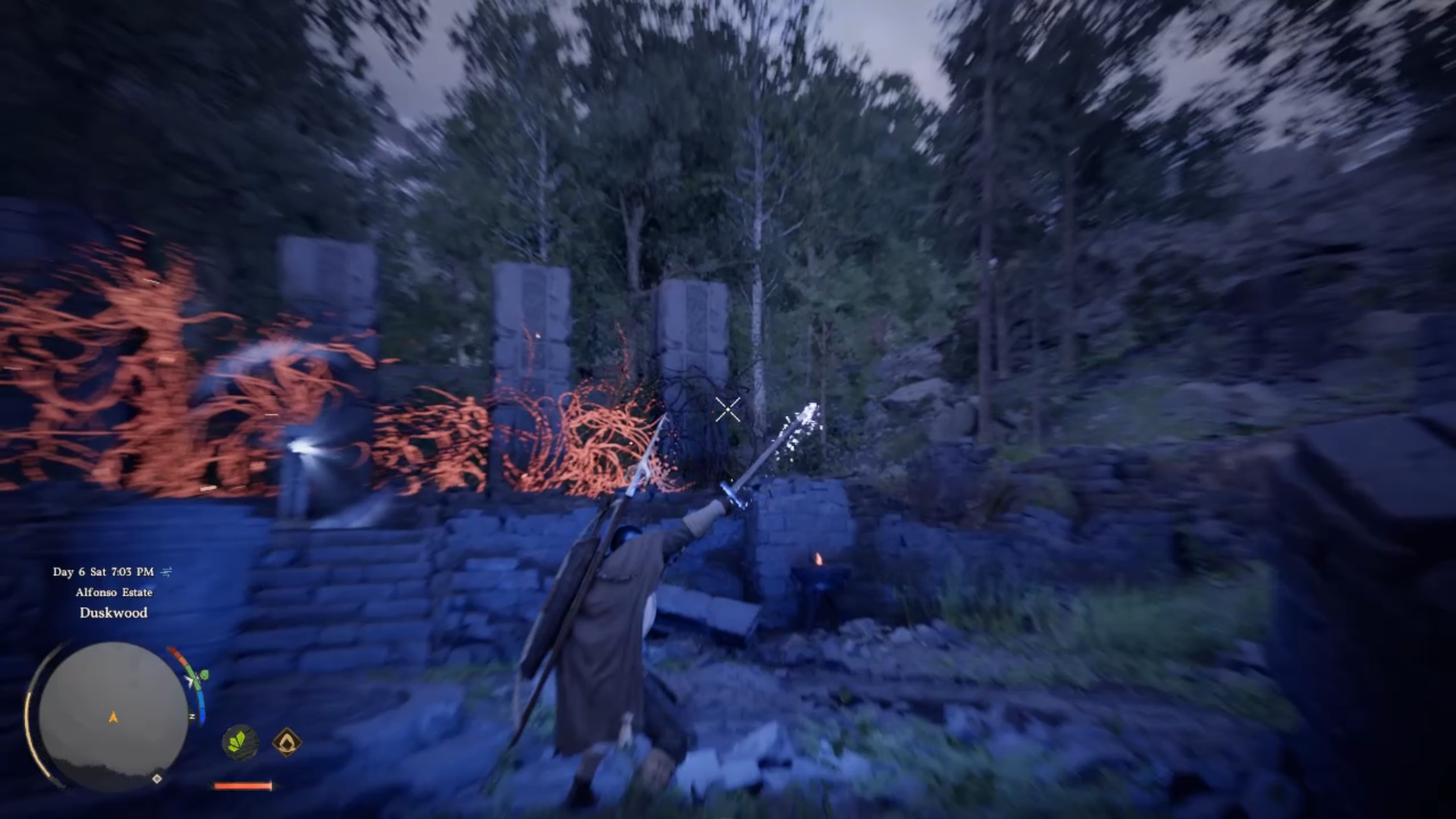 Crimson Desert Duskwood Ruins puzzle