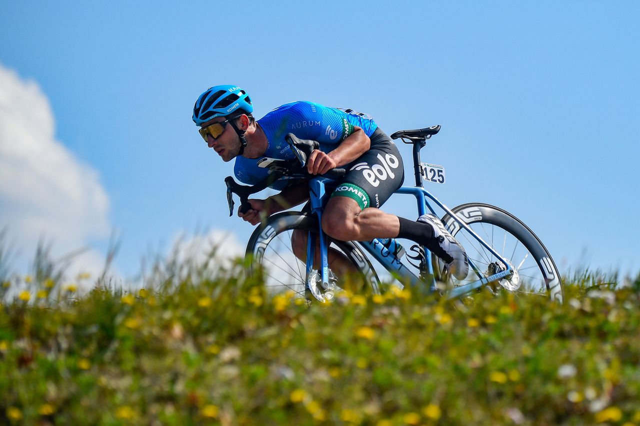 Settimana Internazionale Coppi e Bartali 2021 36th Edition 4th stage San Marino San Marino 1548 km 26032021 Mattia Frapporti ITA Eolo Kometa Cycling Team photo Dario BelingheriBettiniPhoto2021