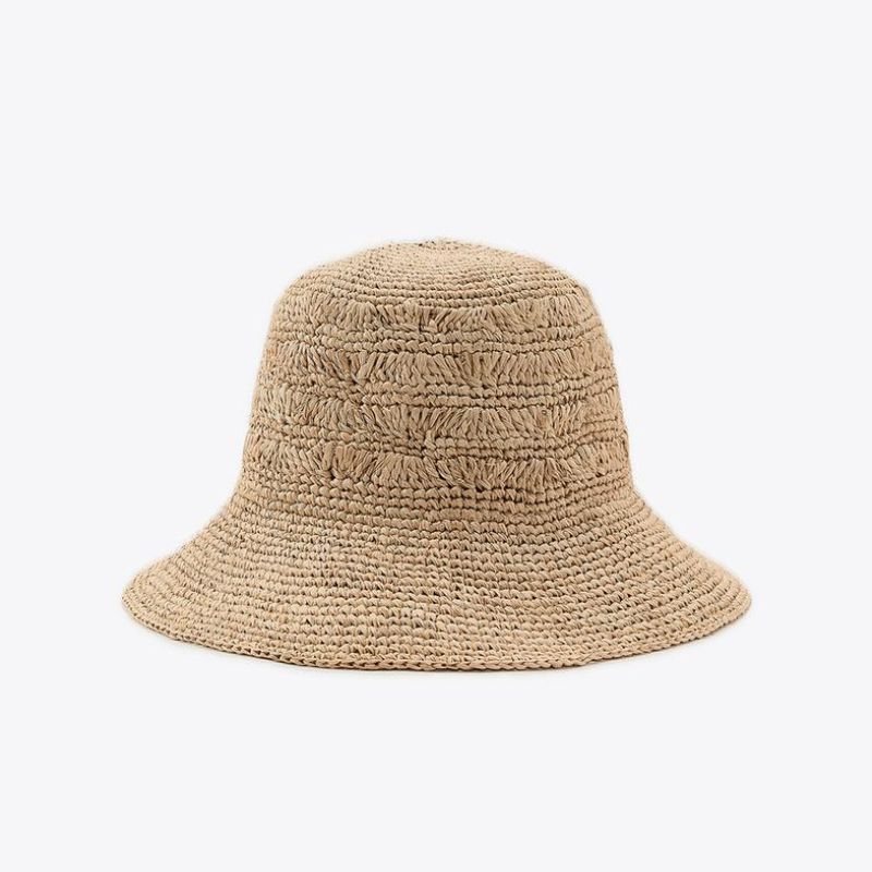 raffia bucket sun hat