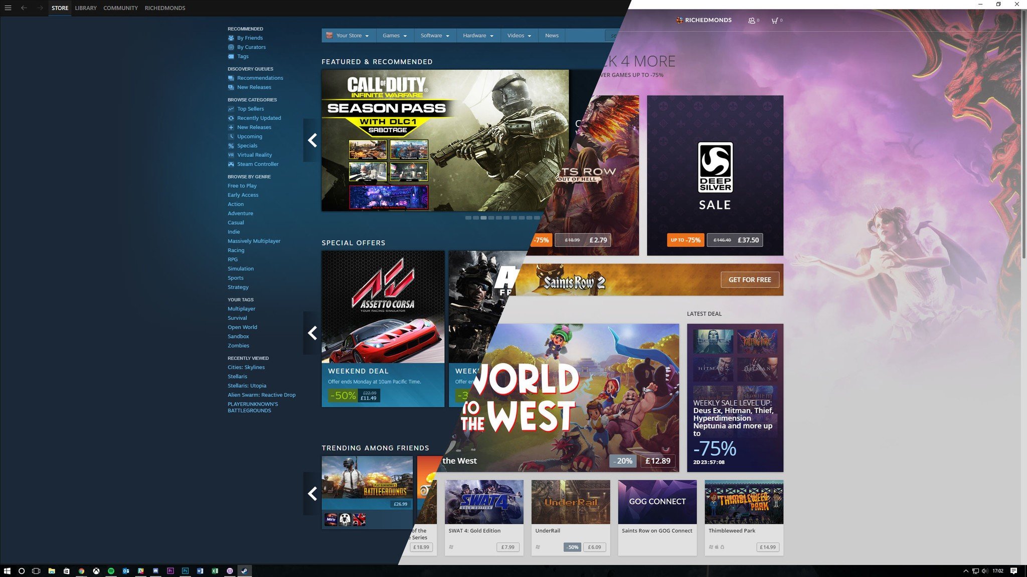 Steam Store Page Asset and Tag Comparison Tool