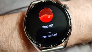 Måling av oksygenmetning i blodet med Huawei Watch GT 3