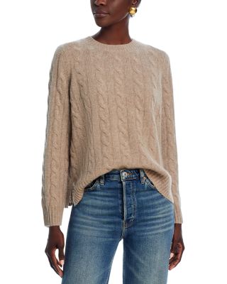 Cable Knit Crewneck Sweater - Exclusive