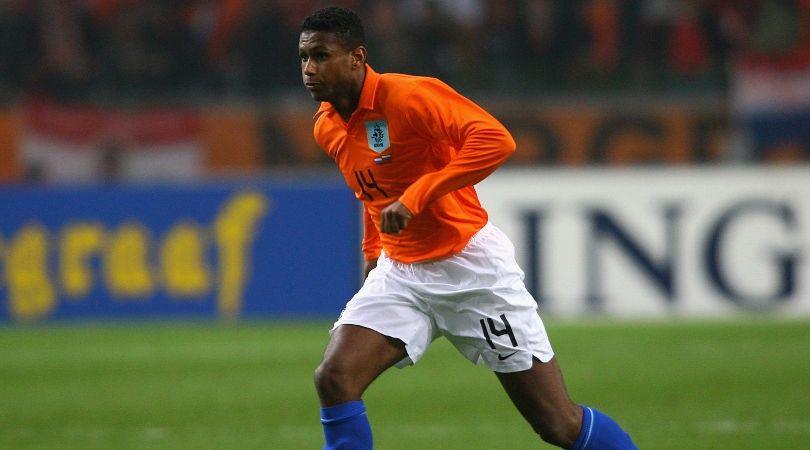 David Mendes da Silva in action for Netherlands in 2007.