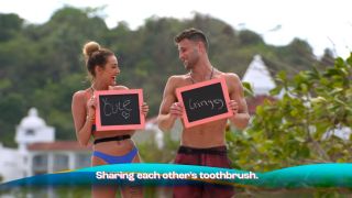 Chloe Veitch and Mitchell Eason on Perfect Match