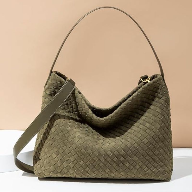 Amazon lookalike for Bottega Veneta Intrecciato Parachute bag