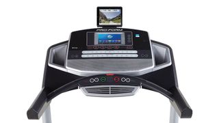 ProForm Premier 900 treadmill review: image shows ProForm Premier 900 treadmill display
